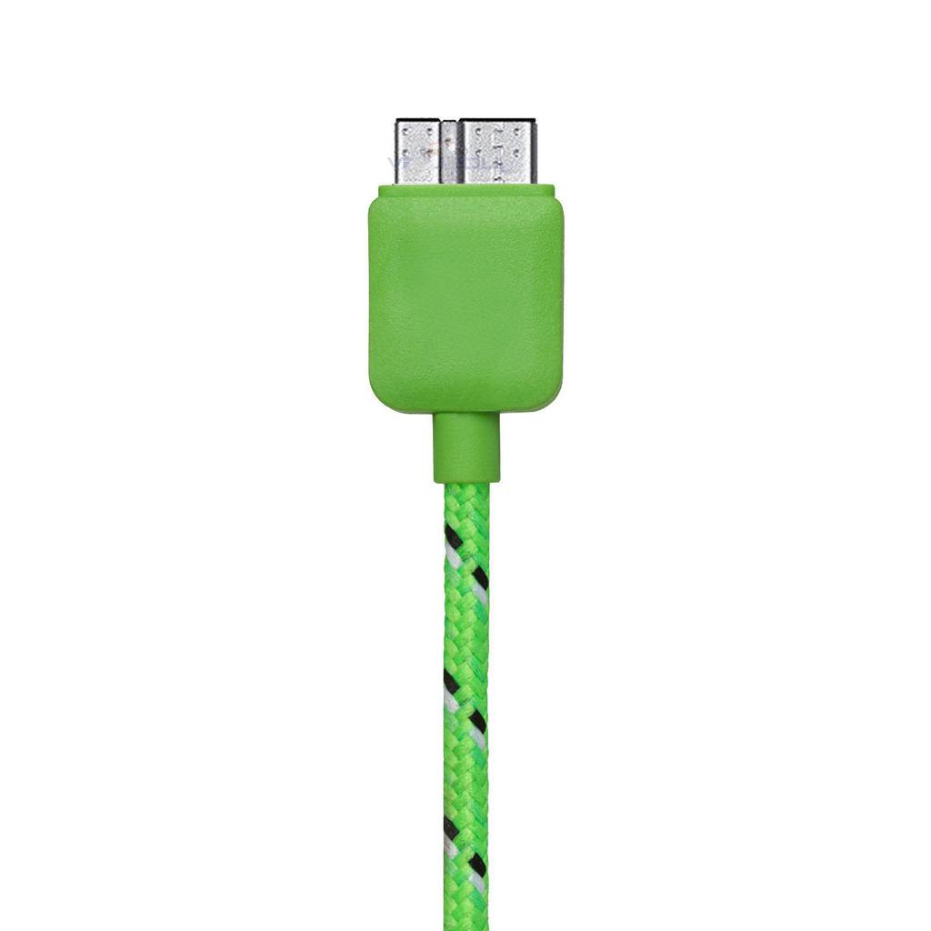 Nylon Braided Charging Cable For Smartphones With Fast Data Transfer For Travel And Daily Use