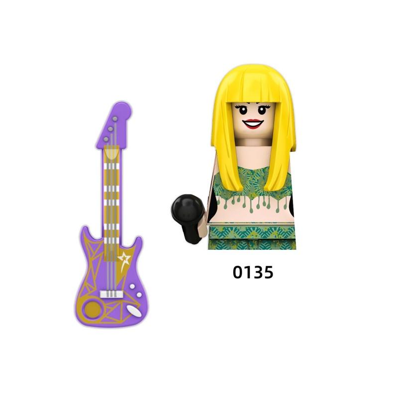 TP1026 LG1015 Swifts Beliebte Sängerinnen Bausteine Modell Mini Actionfigur Zubehör Halloween Geschenke für Kinder