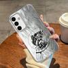 Phone Case for Samsung Galaxy A51 A52 A33 A34 A55 A24 A21s A23 A26 A13 A14 A35 A36 A15 A16 Soft Cover Line Fishing Man