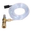 Chemical Injector Brass Stainless Adjustable Downstream Injector with 9.8ft Tube for Pressure Washer 5000PSI