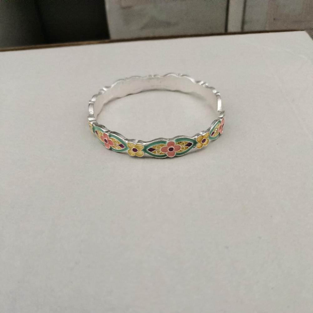 

Handicraft Flower Bangle Classic Open Hand Bracelet Elegant Chinese Bracelets Women