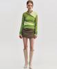 Kimjisu Layered Long Sleeve Top _ Green