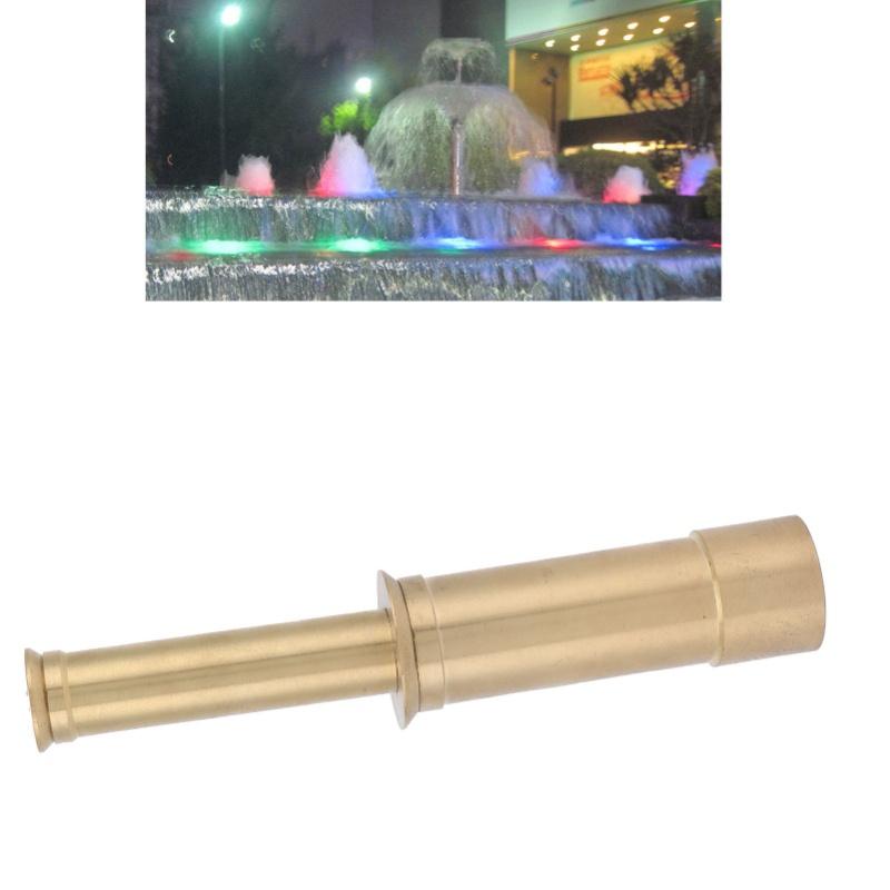 G1 invändig gänga fontänmunstycke dubbla lager trumpettyp pool dammsprutmunstycke för trädgård