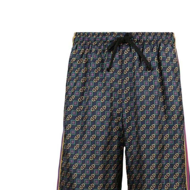 Gucci Horsebit And Basketweave Cotton Shorts 572728-XJA4Y-4823