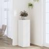 White Plant Stand 33x33x100 Cm Engineered Wood