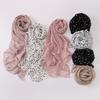 New Spring Autumn Chiffon Printed Floral Scarf Oil Painting Ethnic Style