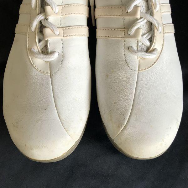 Adidas Golf Shoes FitFORM Driver Isabelle 3.0 UK5.5 24.0cm White Sneakers Shoes Trainers(USED)