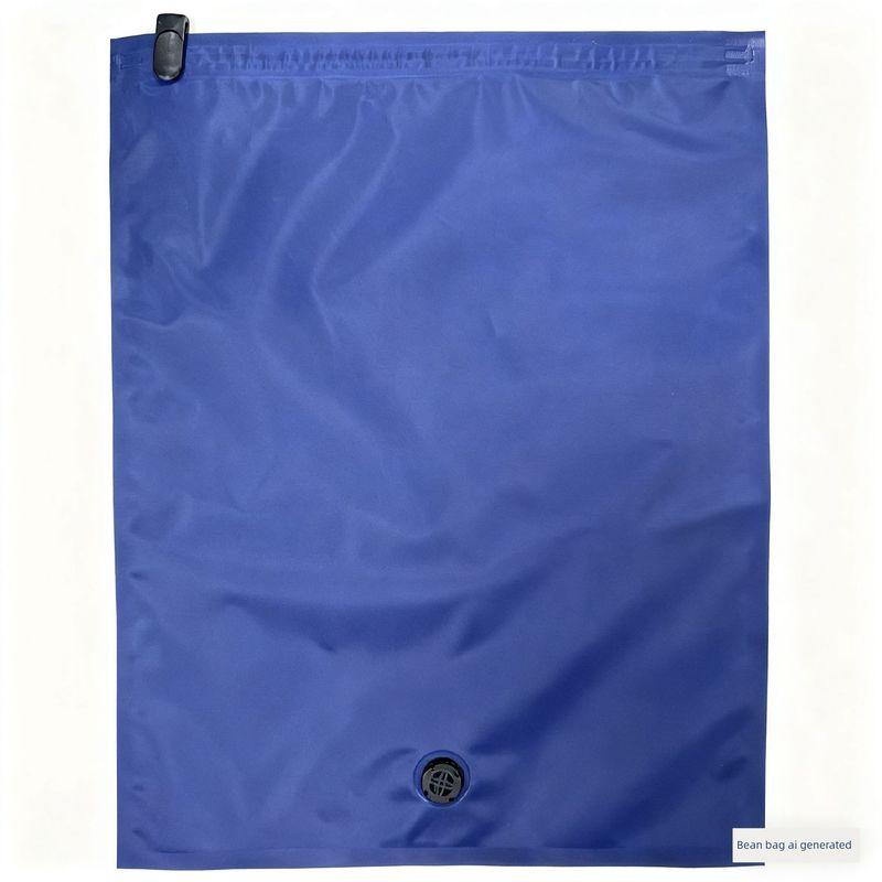 Cross-Border Oxford Cloth Hand-Rolled Bag, Special Hand-Rolled Portable Compression Bag for Home Luggage, Travel Vacuum Storage Bag Blue Purple Hand pump