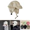 Warm Hood Hat Thicken Trapper Hat Hat Cold Weather Insulated Outdoor for Skiing