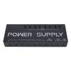 Guitar Effects Pedal Power Supply 10 Output Noise Reduction 9V 12V 18V Effect Pedal Power Supply Aluminum Alloy Case