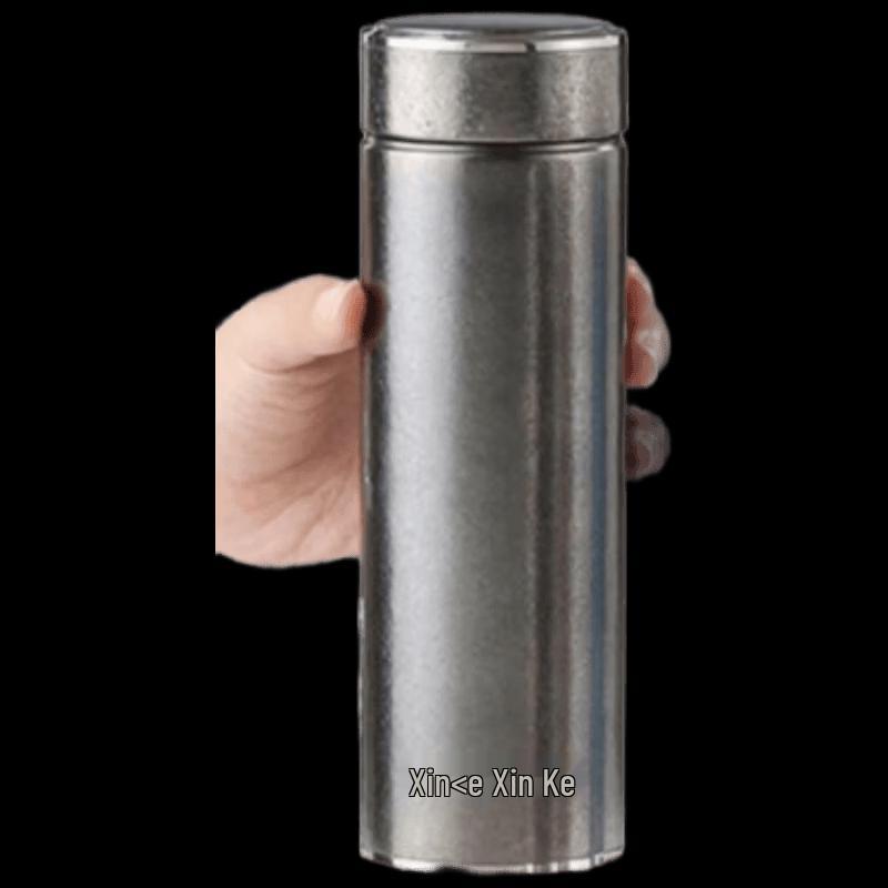 Xinke Pure Titanium Insulated Water Bottle with Tea Infuser