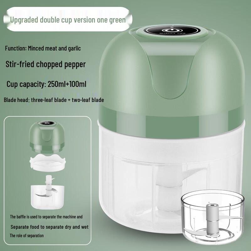 ZISIZ Mini Food Processor and Garlic Chopper