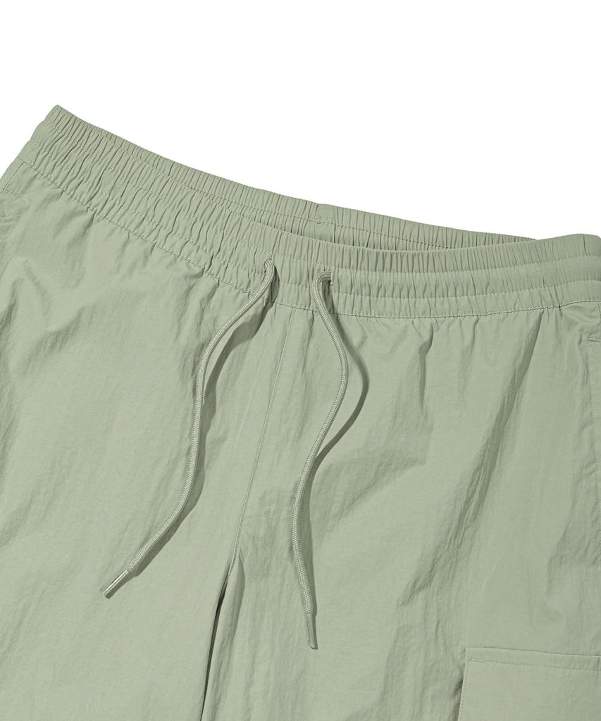 CGP Nylon Cargo Parachute Pants - Light Khaki