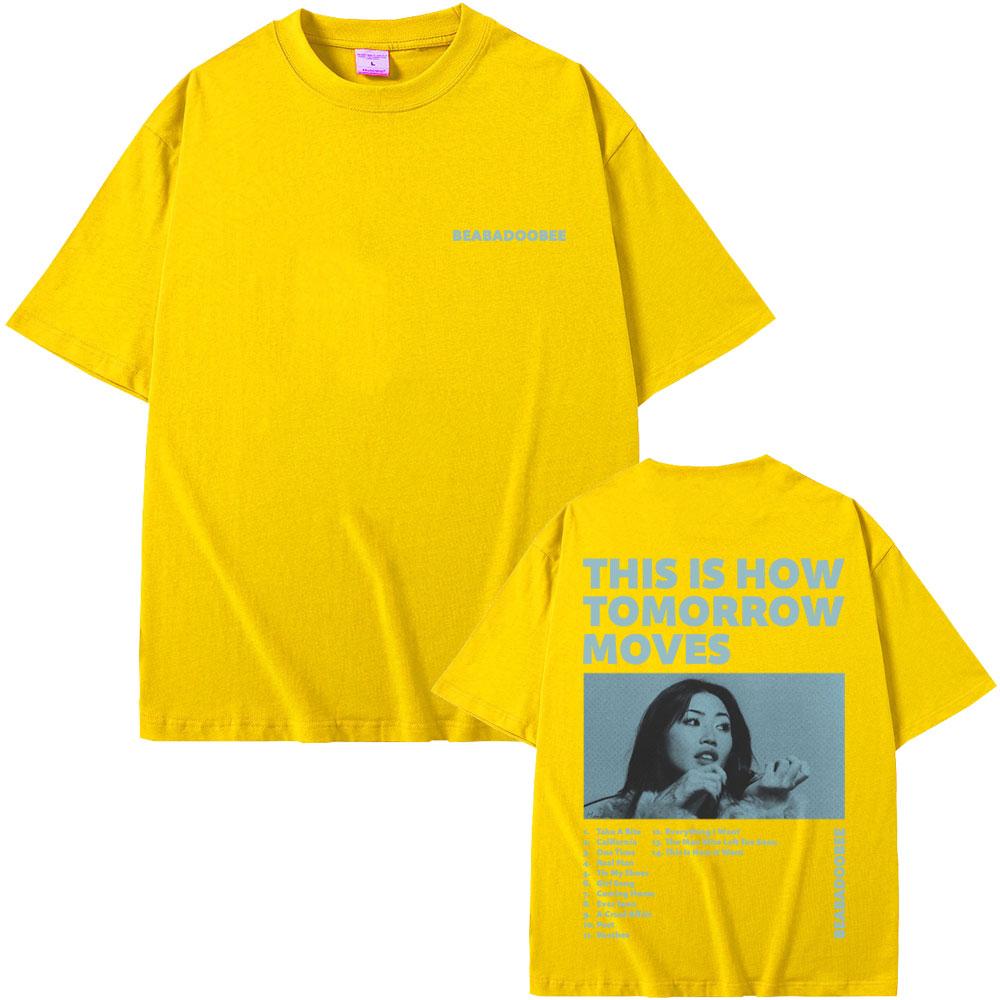 Beabadoobee This Is How Tomorrow Moves Music Album Cover T Shirts Men Women Fashion Trend Tshirt Men's Casual Oversized T-shirt