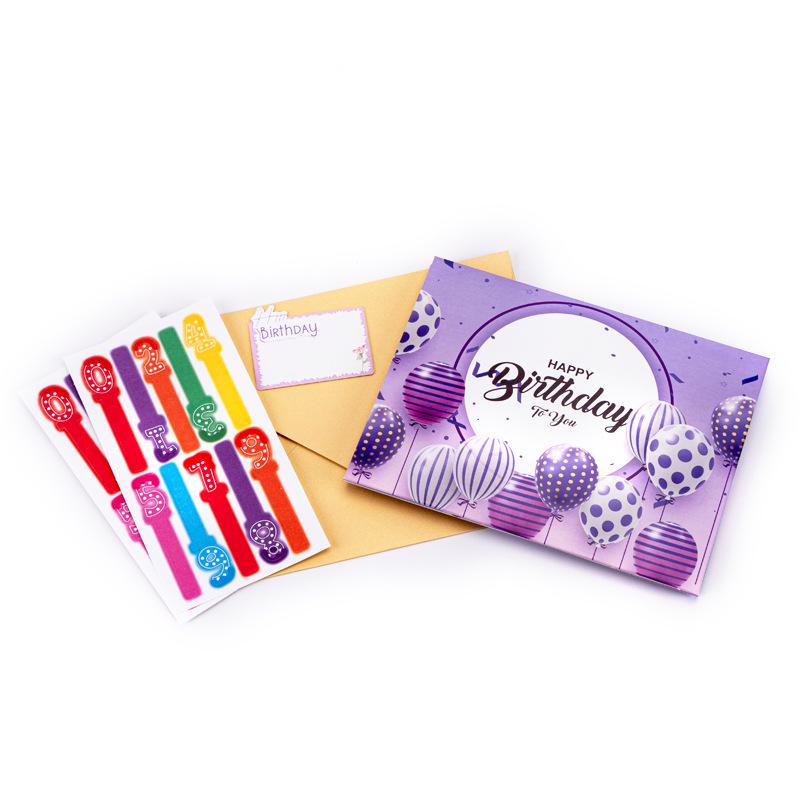 3D Pop-up Birthday Card with Lighting & Music