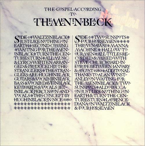 LP Record STRANGLERS - The Gospel According To The Meninbl LBG30313 Liberty 1981 UK Rock Used