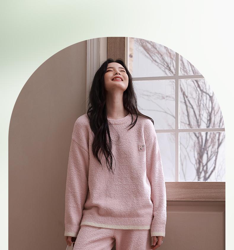 Xuan Liang Couple's Fleece Pajamas for Women and Men