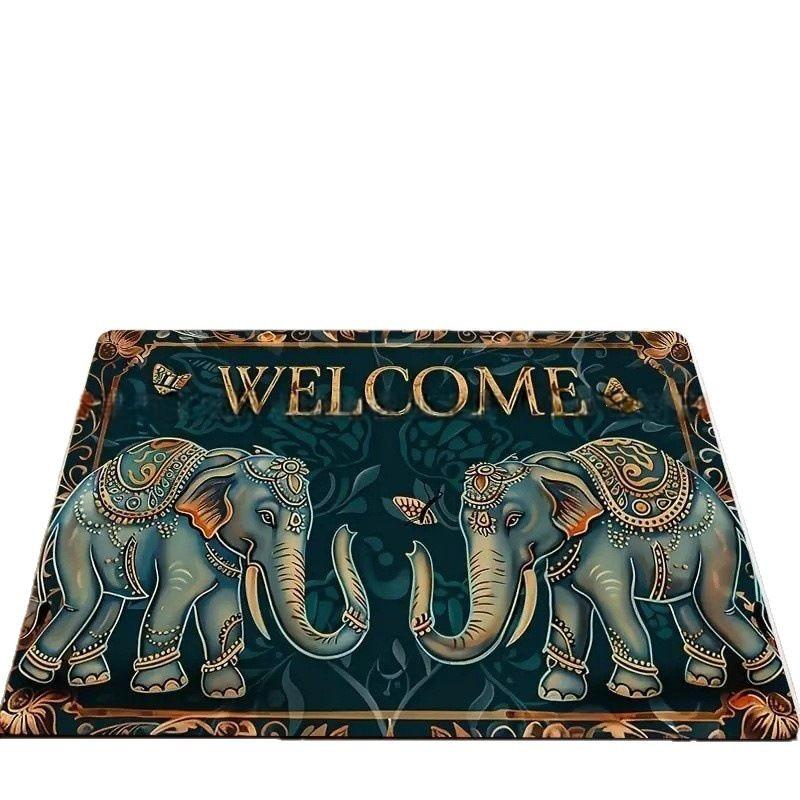 

Літній килимок для вхідних дверей, Вхідні двері, Зовнішній килим, Передпокій спальні, Килимок для підлоги у ванній кімнаті, Протиковзкий килимок, Домашня декорація 40X60CM