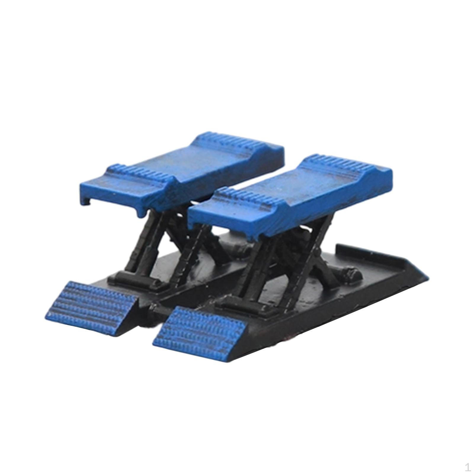 

1/64 Car Garage Tool Miniature Display Rack DIY Cars Shop Scene Accessories Resin Simulation for car lift