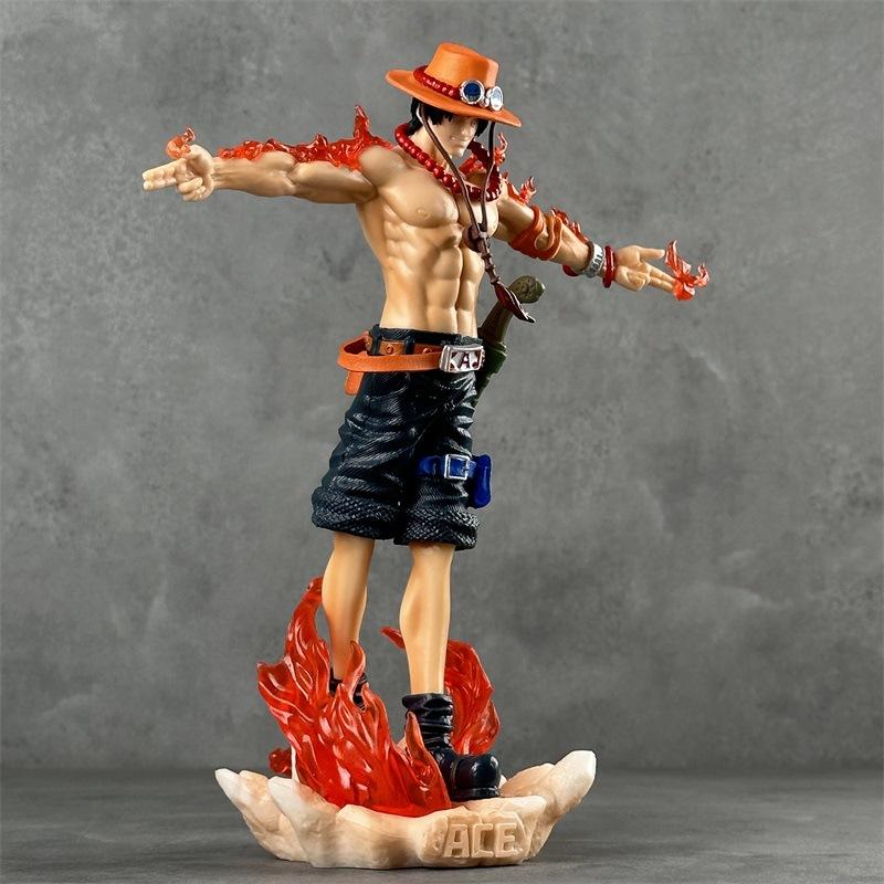 Manga King of Thieves 28pcs Anime Character Statue Handpiece Anime Model Chassis Toys Ornament