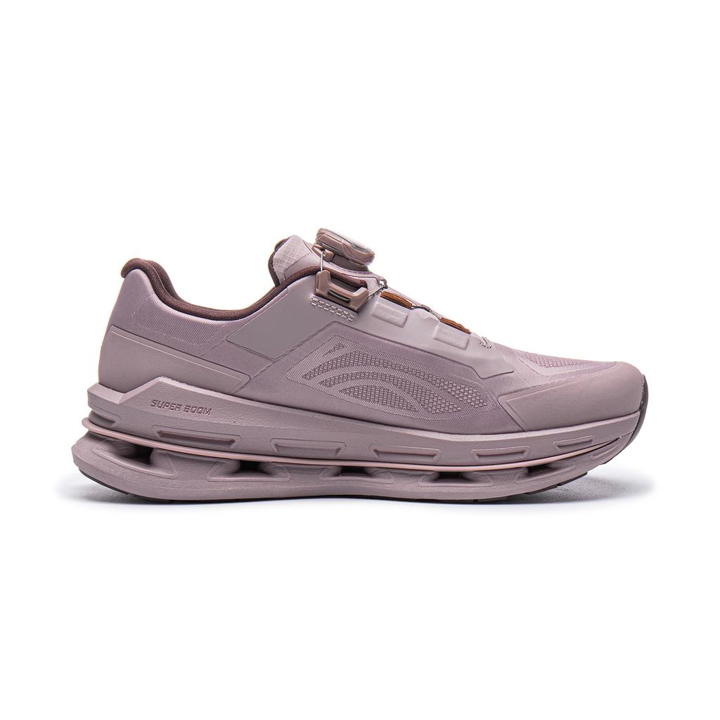 Li Ning Ultra Igniting Slip Resistant, Abrasion Resistant, Rebound Low Top Casual Shoes Women's Soft Pink Purple AGLV264-4