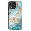 For ZTE Blade A73 4G Case 6.6'' Para Silicone Soft Cool Print Marble Phone Cover for ZTE BladeA73 A 73 4G Shockproof TPU Bags