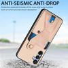For Samsung Galaxy A16 5G/A16 4G Case K-Shaped Kickstand Leather+PC+TPU Phone Cover