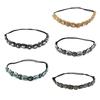 Rhinestone Beaded Hairband Korean Style Headband Bohemian Hair Accessories Elastic Hair Band