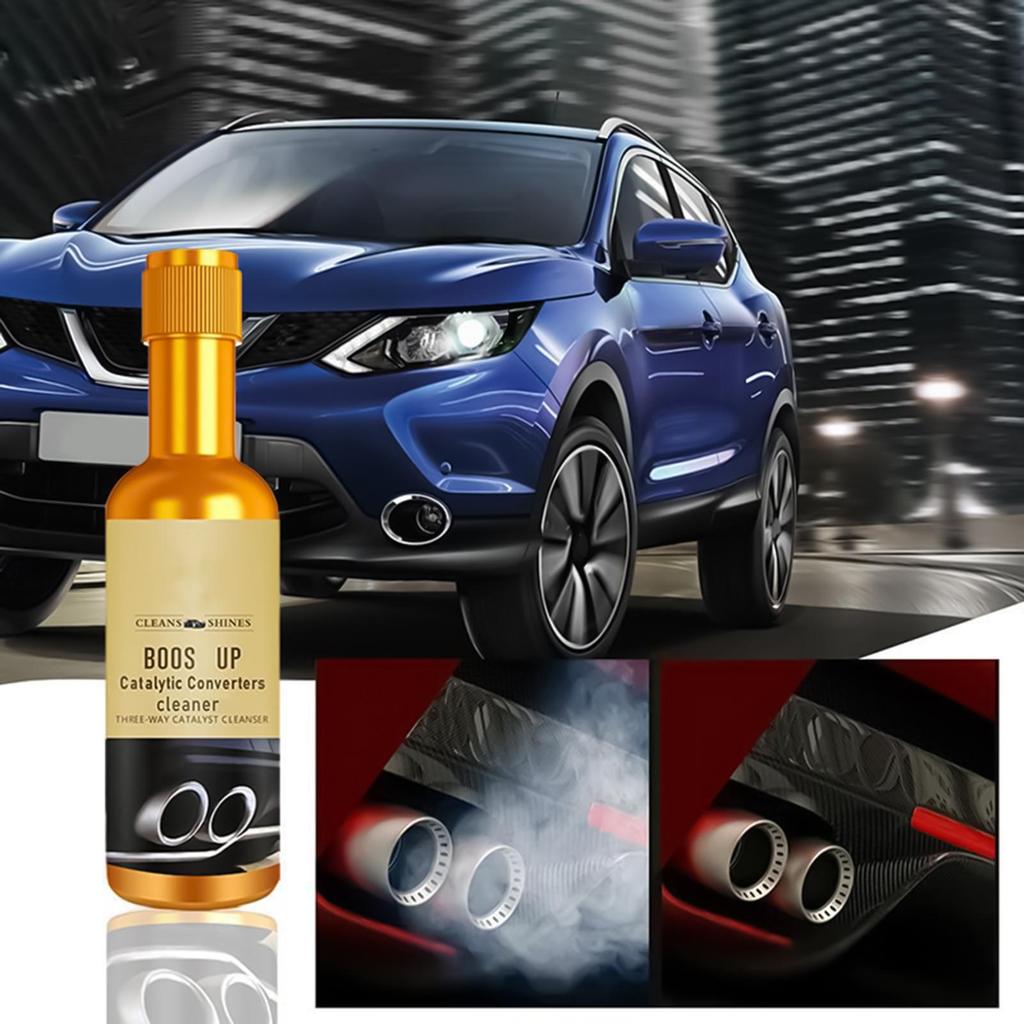 Boost Up Catalytic Cleaner 120ml Portable Auto Part Carbon Remover Catalytic Converter Cleaner For Car For RV Truck Automotive