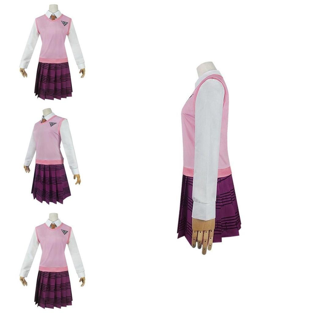 Stylish Danganronpa V3 Akamatsu Kaede Cosplay Costume Full Set For Fashionable Fans