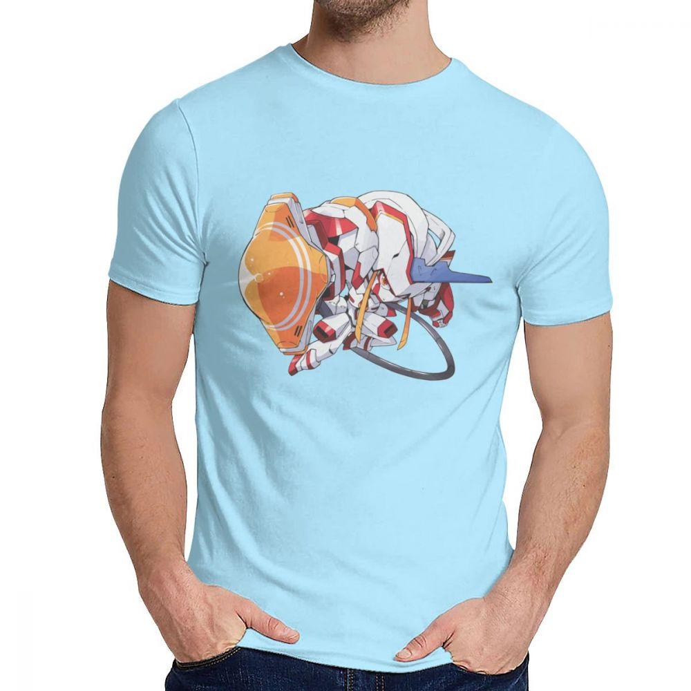Vintage Darling In The Franxx Kentaro Yabuki Homme Tee Shirt Unisex Stylish Pure Cotton Camiseta Round