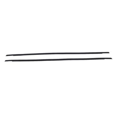 1 Pair Roof Drip Weatherstrip 74306TBAA11 Rubber Leakage Proof Dust Resistant Roof Weatherstrip