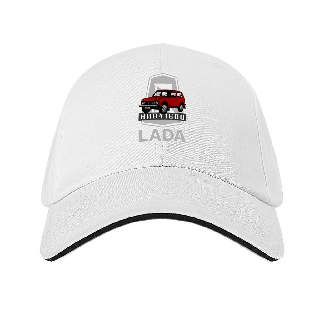 Lada Niva Logo (red On Black) Baseball Cap Sports Cap Rave Unique Hats Kids Hat For Women Unisexs