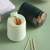 Pop-up Automatic Toothpick Dispenser Portable Plastic Toothpick Holder Container Creative Press  Toothpick Storage Box Organizer