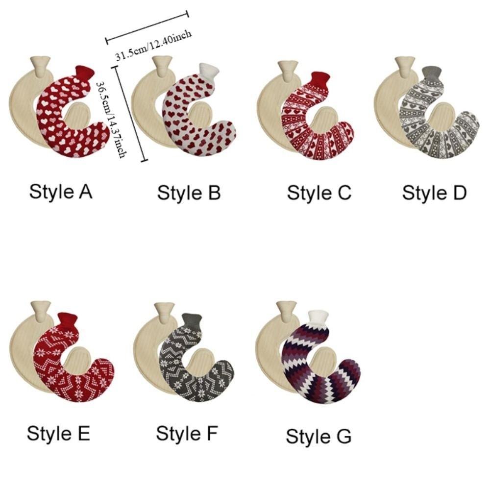 Leak-proof Hot Water Bottle Thickened Hand Warmer Household Neck Shoulder Warmer Office