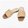 Helen Kaminski Kyra Natural Cotto Flat Slide Slipper Ftw52210