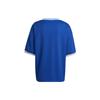 Adidas Argentina Team Logo Embroidered Striped Short Sleeve Soccer Jersey Men Tops Blue HG4239