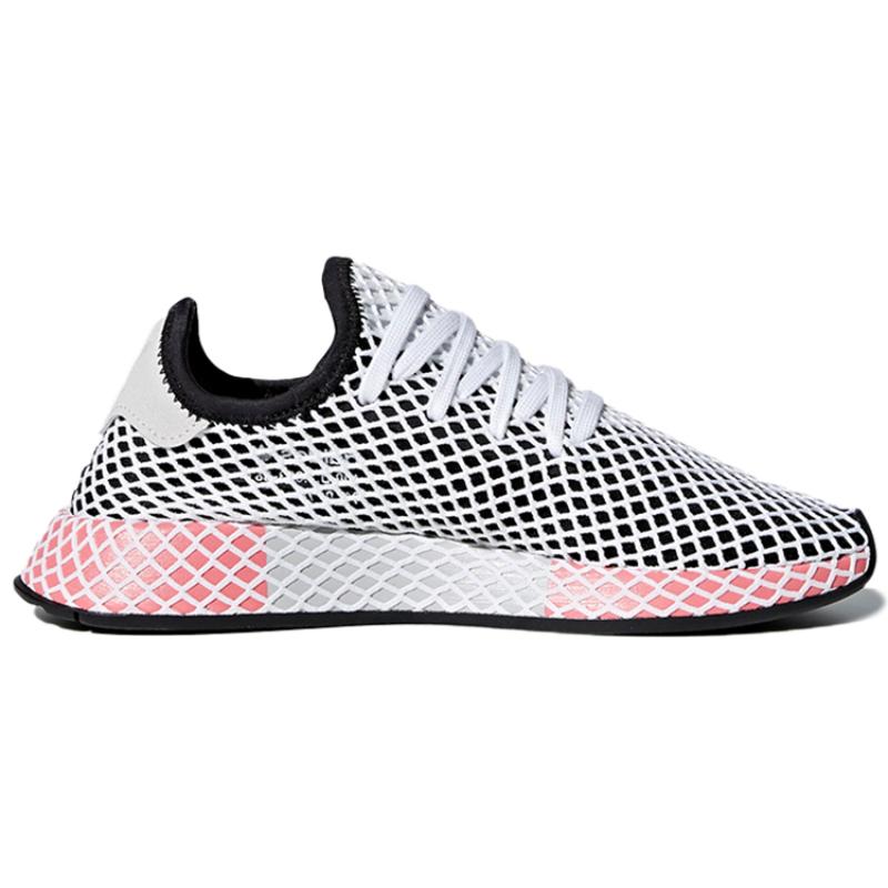 adidas Women's Deerupt 'Black Pink Rose' Women's Sneakers CQ2909
