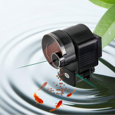 Automatisk Djurmatare Elektrisk Automatisk Fiskmatare Batteridriven Bärbar Praktisk Kreativ Plast Digital för Akvarium