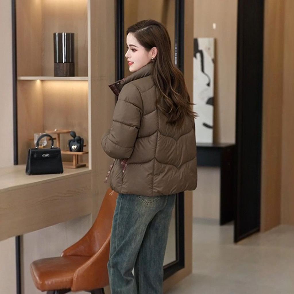 Fashion Short Cotton-padded Coat Ladies Winter  New Thick Down Jacket Women Parkas Casual Outcoat Western Style Overcoat Top