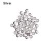 50Pcs 3/4/5/6mm Mini Metal Buttons for DIY Doll Clothes Cute Ultra-small Round Buckles Handmade Doll Clothing Sewing Accessories