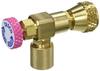 Ichinen TASCO TA166ZA Pressure-resistant Dual-purpose Charging Valve for Air Conditioners