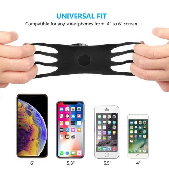 Phone Mount Compatible Anti-shake Colorful Detachable Bike Phone Mount for Home