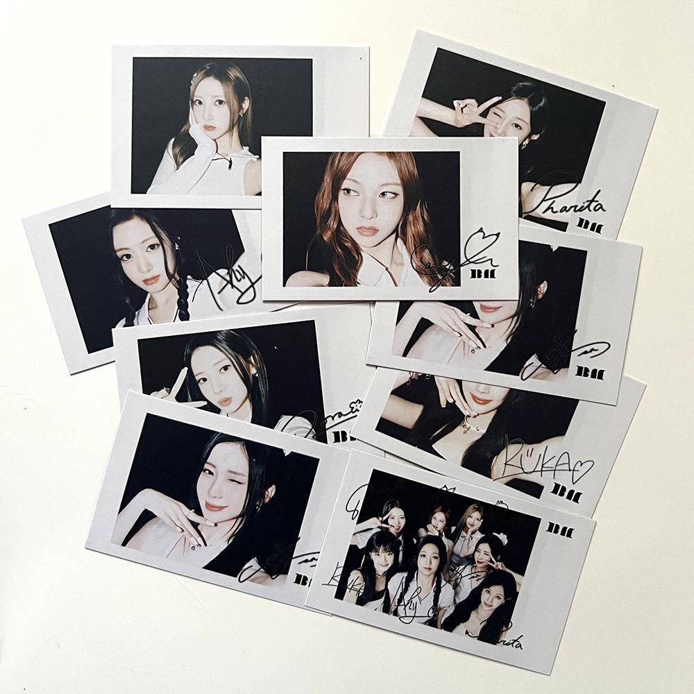 Baogui BABYMONSTER Jung Ahyeon Signed Photocard Set