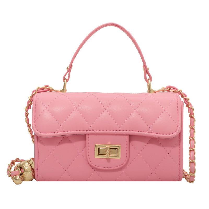 Small Square Bag Women's 2024 New Crossbody Bag Ladies Fashionable Simple Handbag