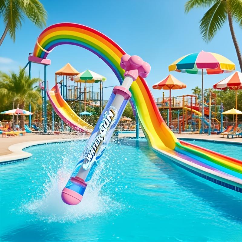 

Firework Water Blaster for Kids Pool Beach Summer Toy,Summer Pool Beach Toy, Pull-Pump Porous Spray Water Blaster розовый