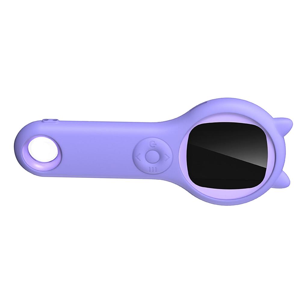 Students Handheld Microscope 2 Inch Screen 500x Portable USB Scientific Toy Microscope Purple