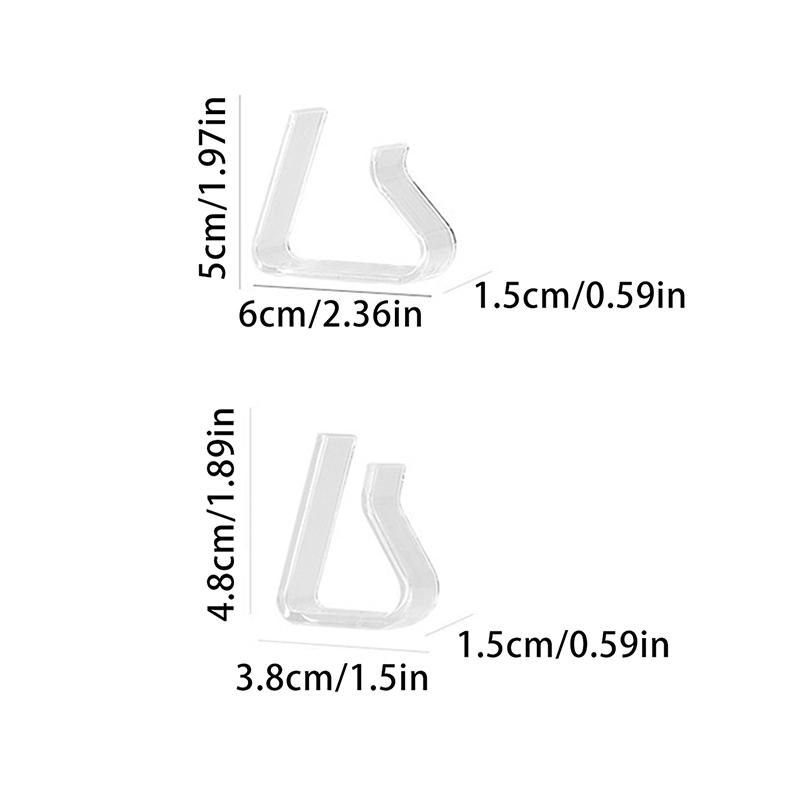 4Pcs Plastic Tablecloth Clips Useful Clips Holder Cloth Clamps Holder Party Picnic Restaurant Multi-Function Tablecloth Clip