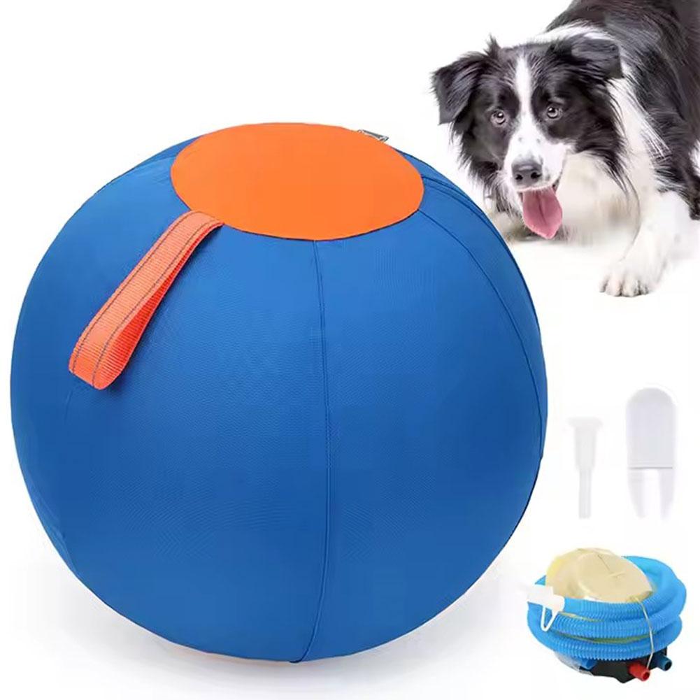 Pet Herding Ball Toy Dogs Exercise Play Toy Treat Pet Dogs Training Chew Toy
