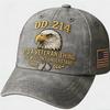 Cross-Border Washed Cotton Printed Hat Men'S 250Th Anniversary Eagle Commemorative Hat Amazon Dd-214 Flag Baseball Cap